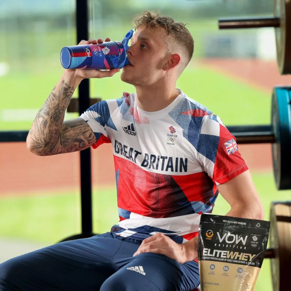Team GB Buy a Vanilla Ice Cream Protein Powder and Get a Shaker Bottle FREE