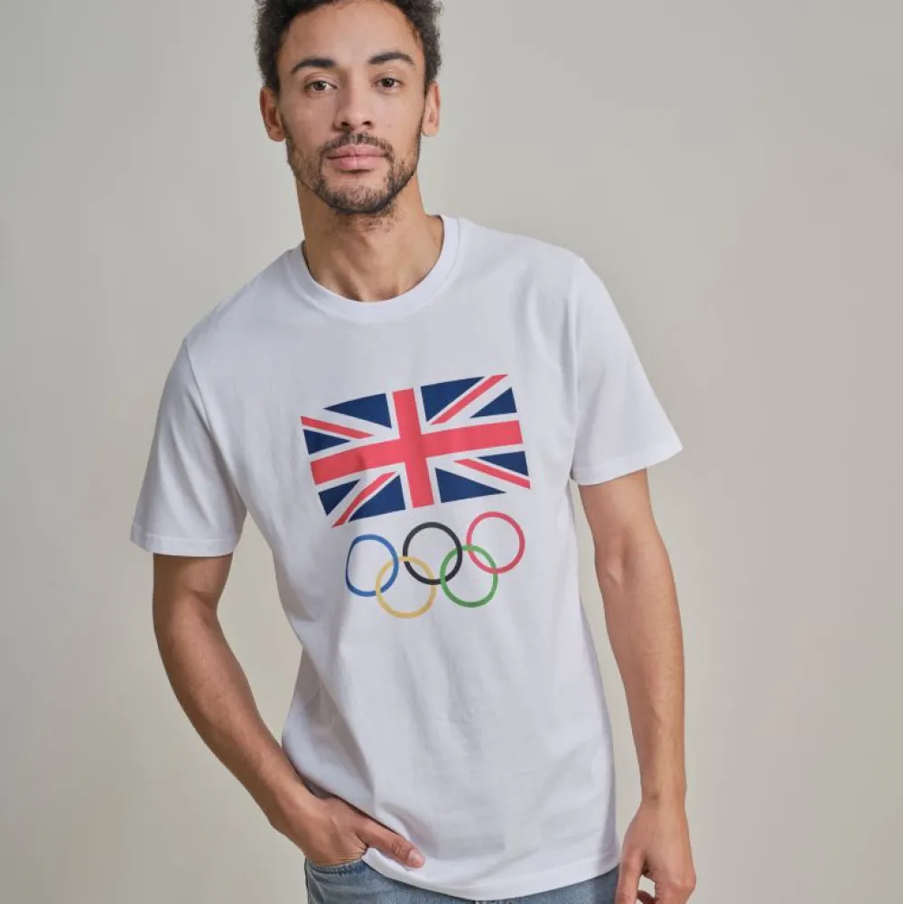 team_gb_large_union_white_tshirt_2.webp Team GB Large Union White T-shirt